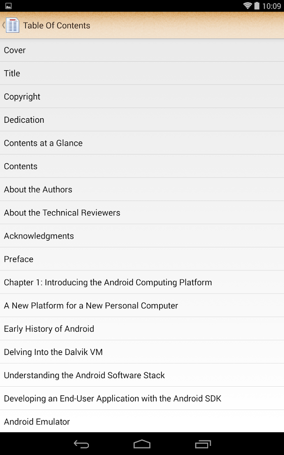    ePub Reader for Android- screenshot  