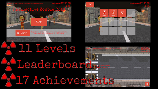 Download Radioactive Zombie Road: Paid APK for Android