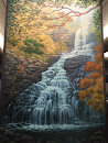 Water Fall Mural 