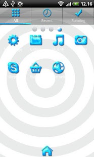 How to install Blue Glitter GO Launcher Theme 1.3 apk for laptop