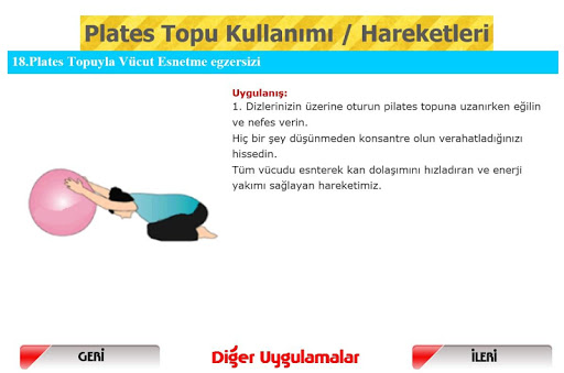 【免費健康App】Pilates Hareketleri Zayıflamak-APP點子