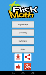 Flick Math - A Math Game poster 7