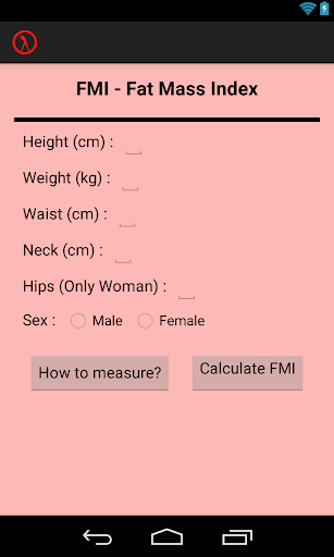 【免費生活App】BMI Control Your Weight & Fat-APP點子