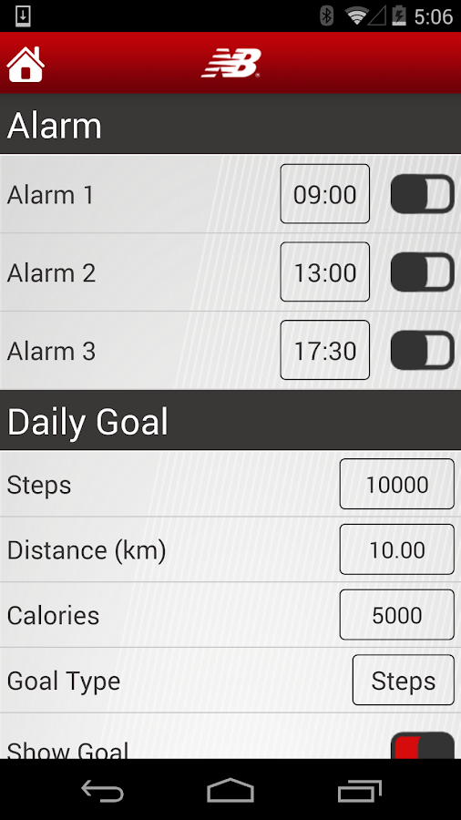    Activity Tracker- screenshot  
