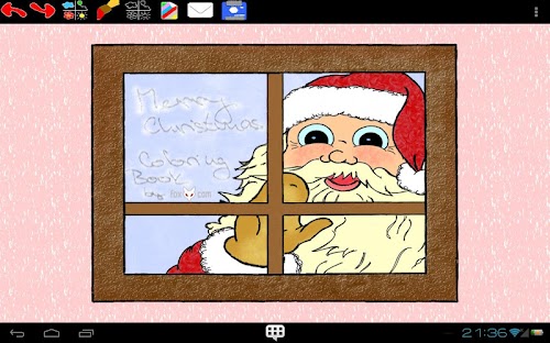 Android application Christmas Coloring Book screenshort