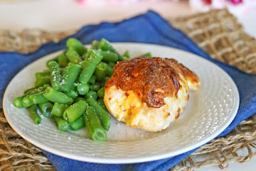 Cheesy Red Pepper Stuffed Chicken Breast