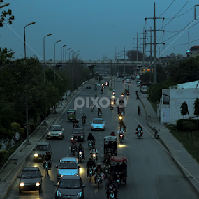 Returning Home by Amir Hameed - Transportation Roads