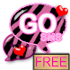 GO SMS PRO Pink Zebra theme icon