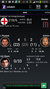 LIVE cricket Scores - screenshot thumbnail