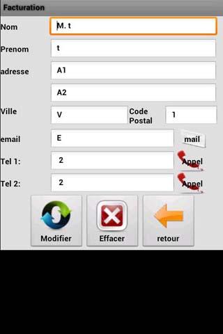 Android application InvoicesPro screenshort
