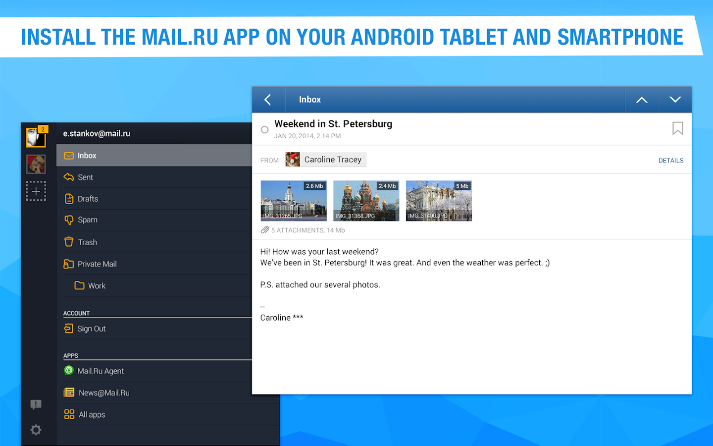 Mail.Ru - Email App - Android Apps on Google Play