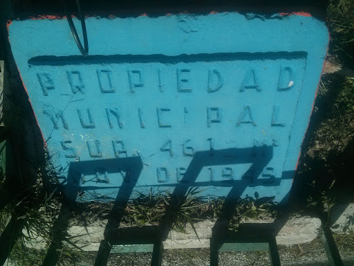 Placa municipal Parque Alta Vista