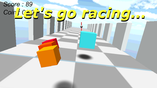 【免費賽車遊戲App】Flying Cube Racing 3D-APP點子