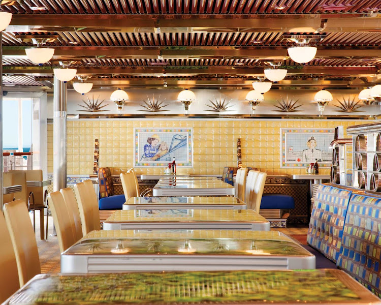 The Lido Restaurant on Carnival Valor, open for breakfast, lunch and dinner.