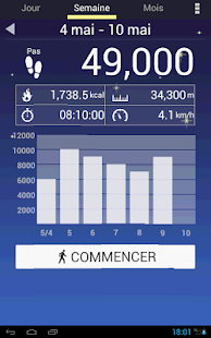  Podomètre – Vignette de la capture d'écran  