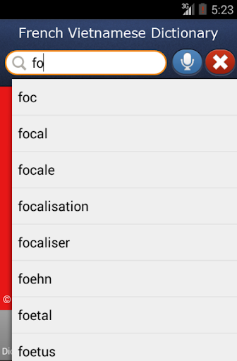 【免費書籍App】French Vietnamese Dictionary-APP點子