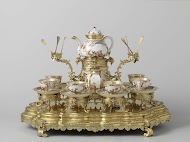 Tea service and stand