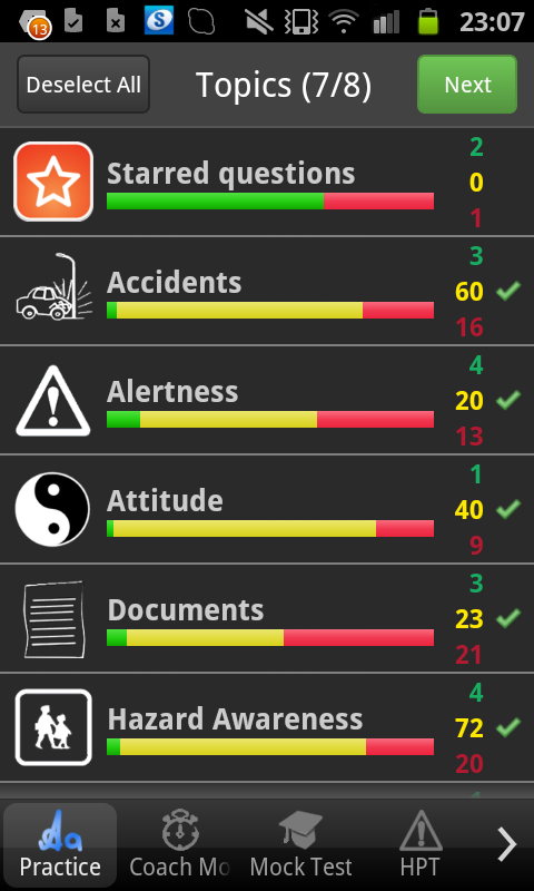 Theory Test +Hazard Perception - screenshot
