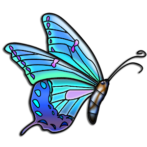 Butterflies coloring book for PC and MAC