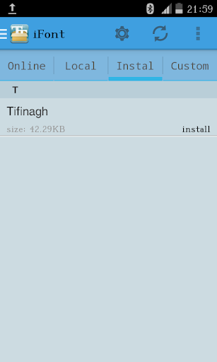 Tifinagh Font