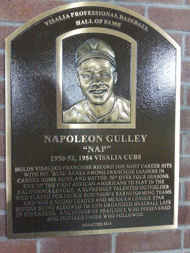 Nap Gulley Visalia Baseball Hall of Fame