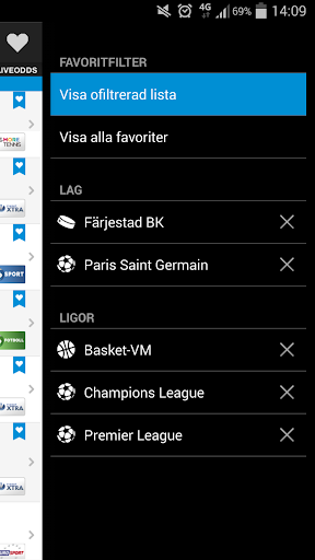 TVmatchen.nu - sport på TV