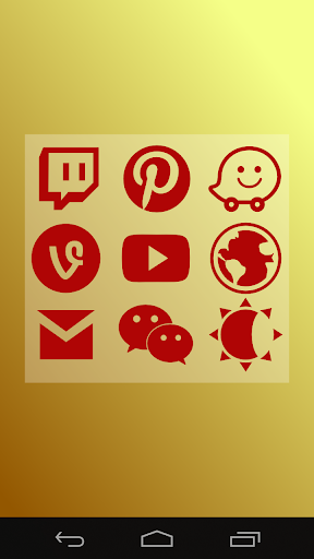 免費下載個人化APP|Stamped Red Icons app開箱文|APP開箱王