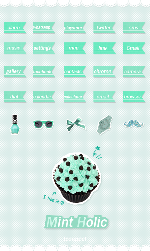 Mint Holic icon Them
