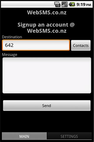WebSMS NZ AU ZA