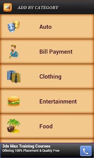 Easy Spending Expense Tracker - Save expenses on the ...
