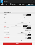 Anteprima screenshot di Act2Fit (Vecchio) APK #8