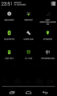 BetterKat CM11 Theme Green Screenshots 2