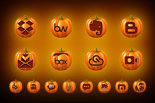 【免費個人化App】Halloween Pumpkin Icon Pack-APP點子