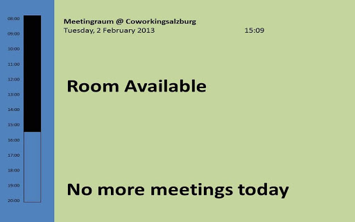 Digital Conference Room Sign