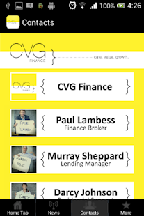 CVG Finance Screenshots 1