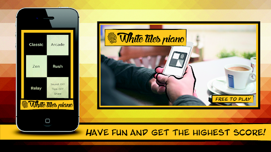 【免費益智App】White tiles Piano-APP點子