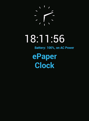 ePaper Clock