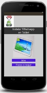 instalar whatsapp en tablet - screenshot thumbnail