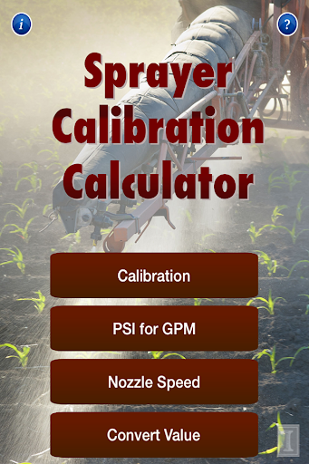 Sprayer Calibration Calculator