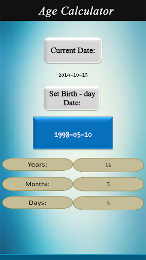 【免費健康App】Age Calculator-APP點子