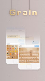 Grain Theme _ Emoji Keyboard poster 3