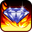 Blazing Diamonds Slot Machine mobile app icon