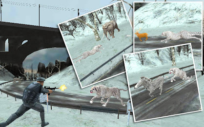 Wild Snow Leopard Attack 3D poster 7
