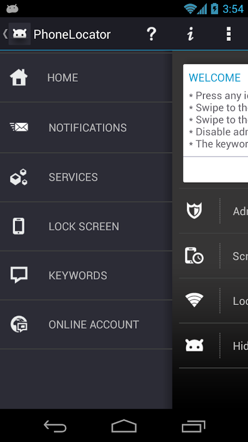 PhoneLocator Pro - screenshot