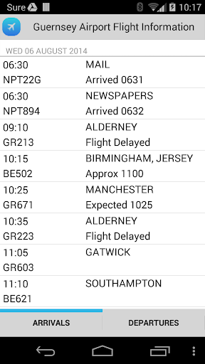 Guernsey Flight Information