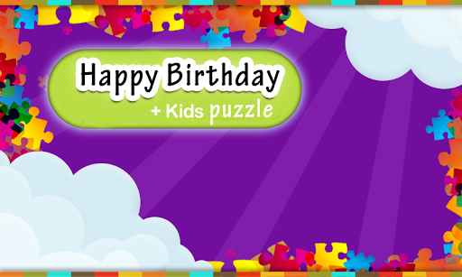 Happy Birthday and Kids Puzzle