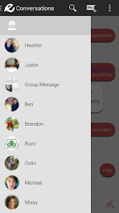 EvolveSMS Theme - Circle - screenshot thumbnail