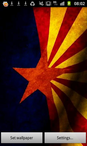 免費下載個人化APP|Arizona Flag Live Wallpaper app開箱文|APP開箱王