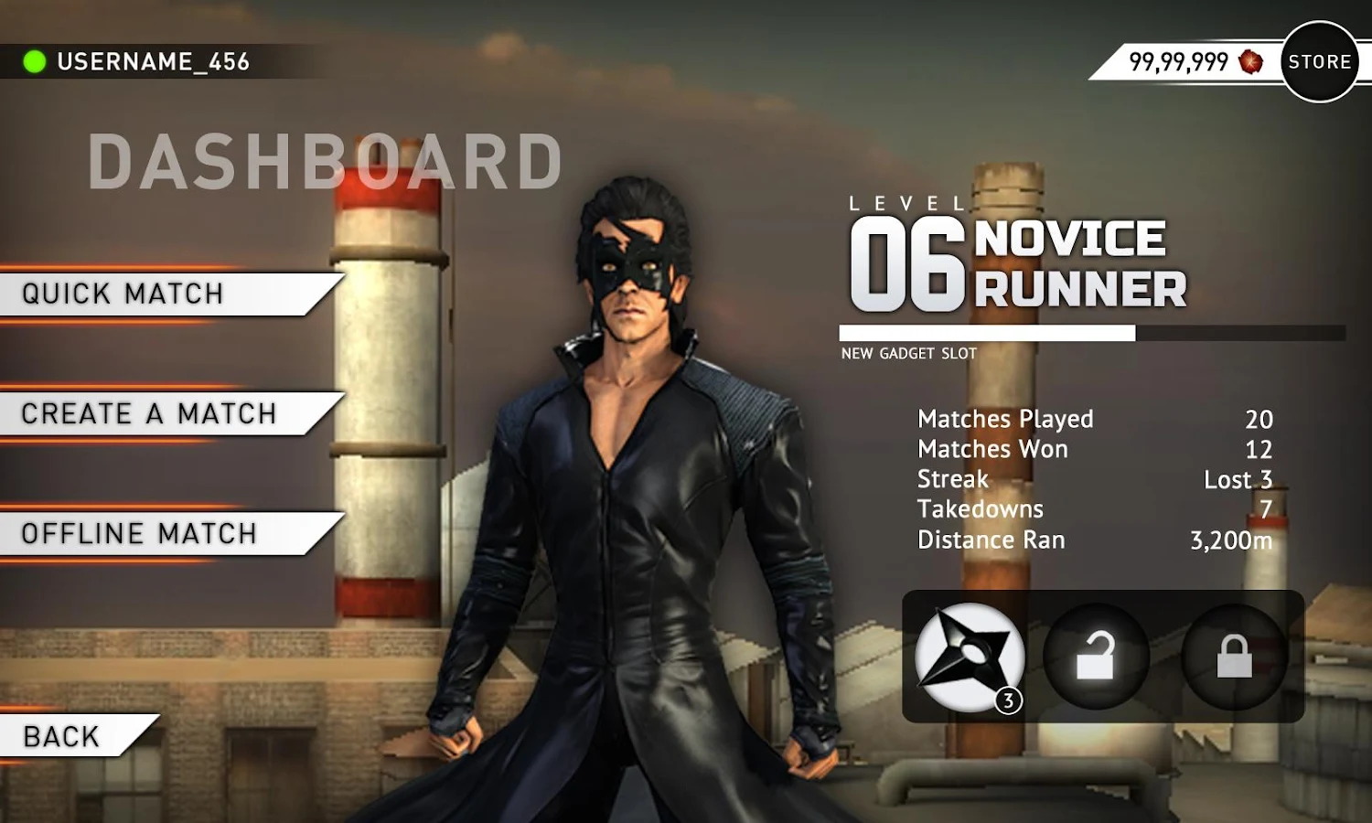 Krrish 3: The Game - screenshot