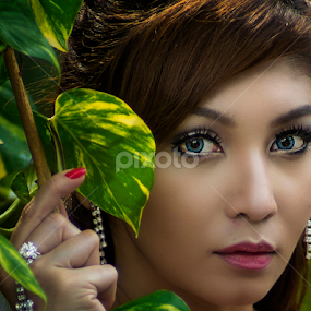 Deeper Gaze by Chandra Irahadi - People Portraits of Women